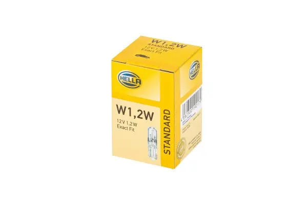 HELLA LAMPARA 12V 1,2W W 2X4,6D