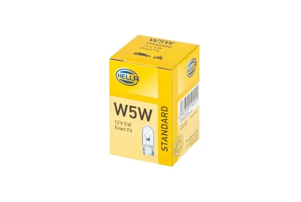 HELLA LAMPARA 12V 5W W 2,1X9,5D