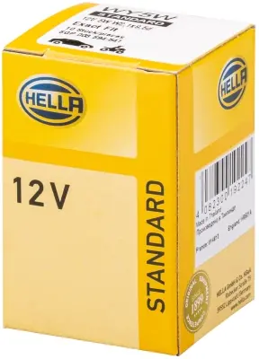 HELLA LAMPARA 12V 5W W 2,1X9,5D AMB