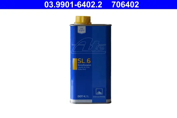 ATE LIQUIDO DE FRENO SL.6 DOT 4 (1L)