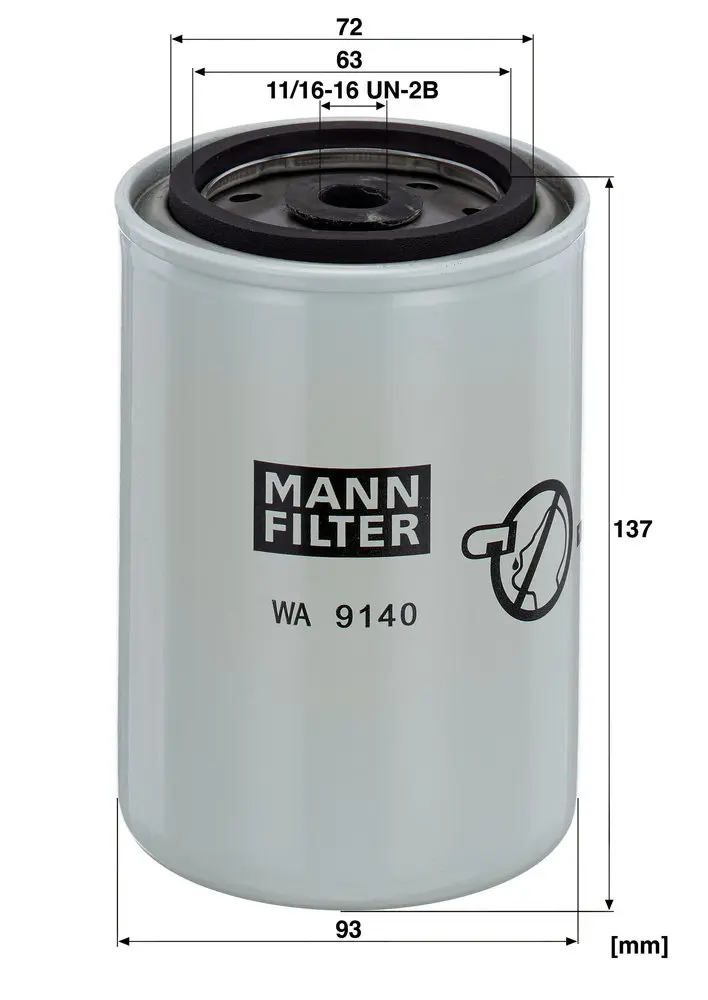 MANN FILTRO LIQUIDO REFRIG.