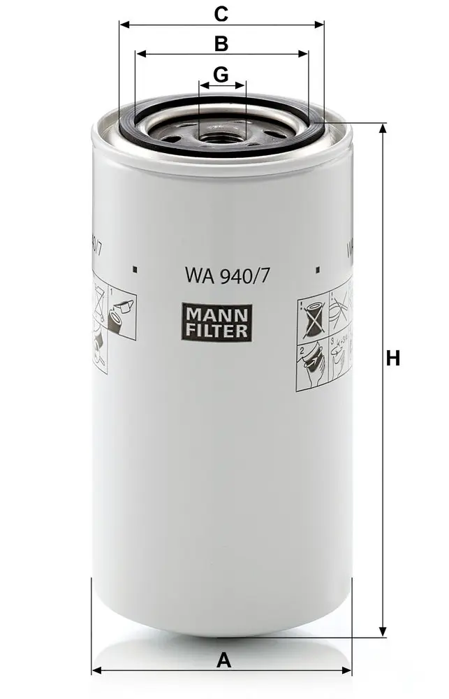 MANN FILTRO LIQUIDO REFRIG.