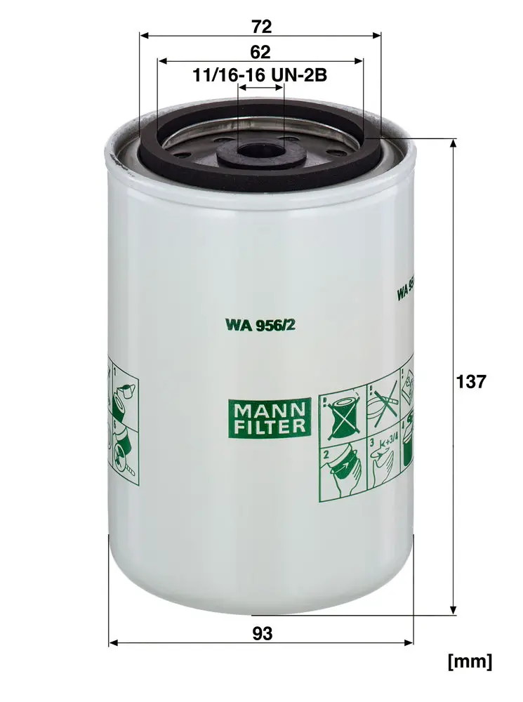 MANN FILTRO LIQUIDO REFRIG.