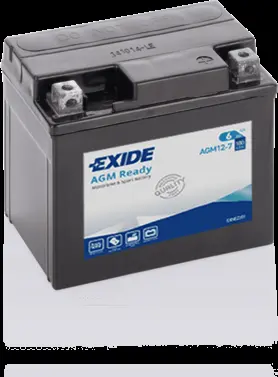 EXIDE BATERIA MOTO 12V AGM+ 6AH -AG