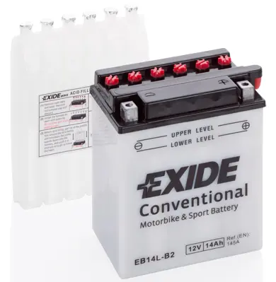 EXIDE BATERIA MOTO 12V CONV 14AH