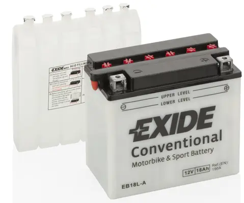 EXIDE BATERIA MOTO 12V CONV 18AH EB