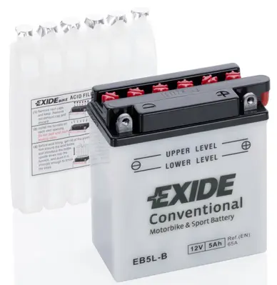 EXIDE BATERIA MOTO 12V CONV 5AH EB5