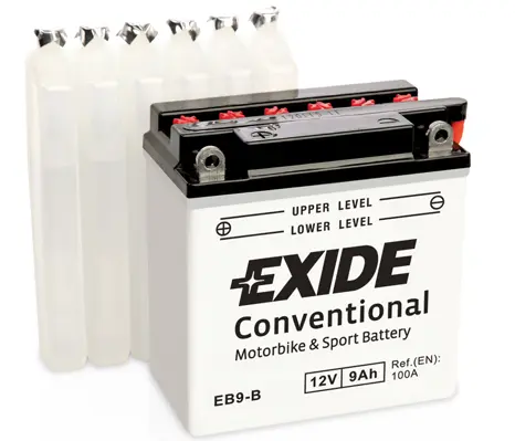EXIDE BATERIA MOTO 12V CONV 9AH EB9