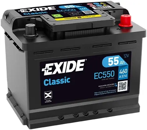 EXIDE BATERIA 12V/460 55AH +/D