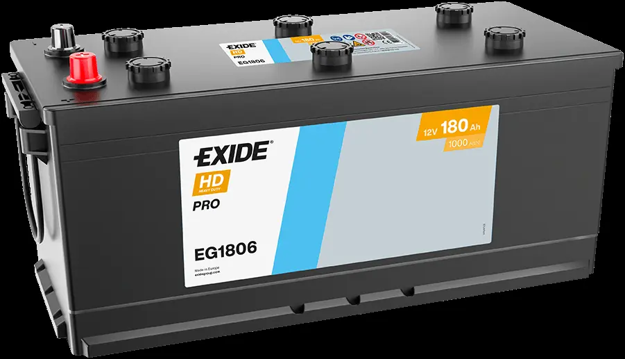 EXIDE BATERIA 12V/1000 180AH +/-/ D