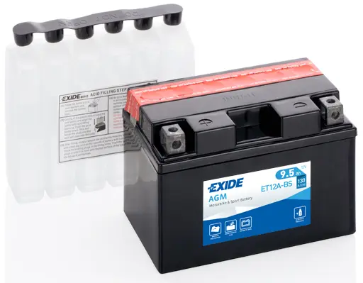 EXIDE BATERIA MOTO 12V AGM 9.5AH ET