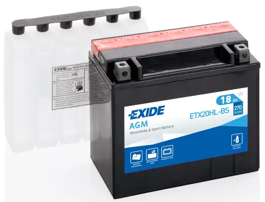 EXIDE BATERIA MOTO 12V AGM 18AH ETX