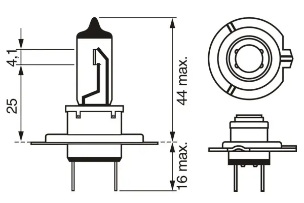 BOSCH LAMPARA DE INCANDESCENCIA