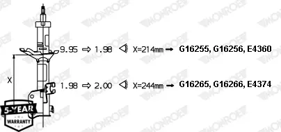 DD) G16255/6 NISAN ALMERA 9.95-1.98