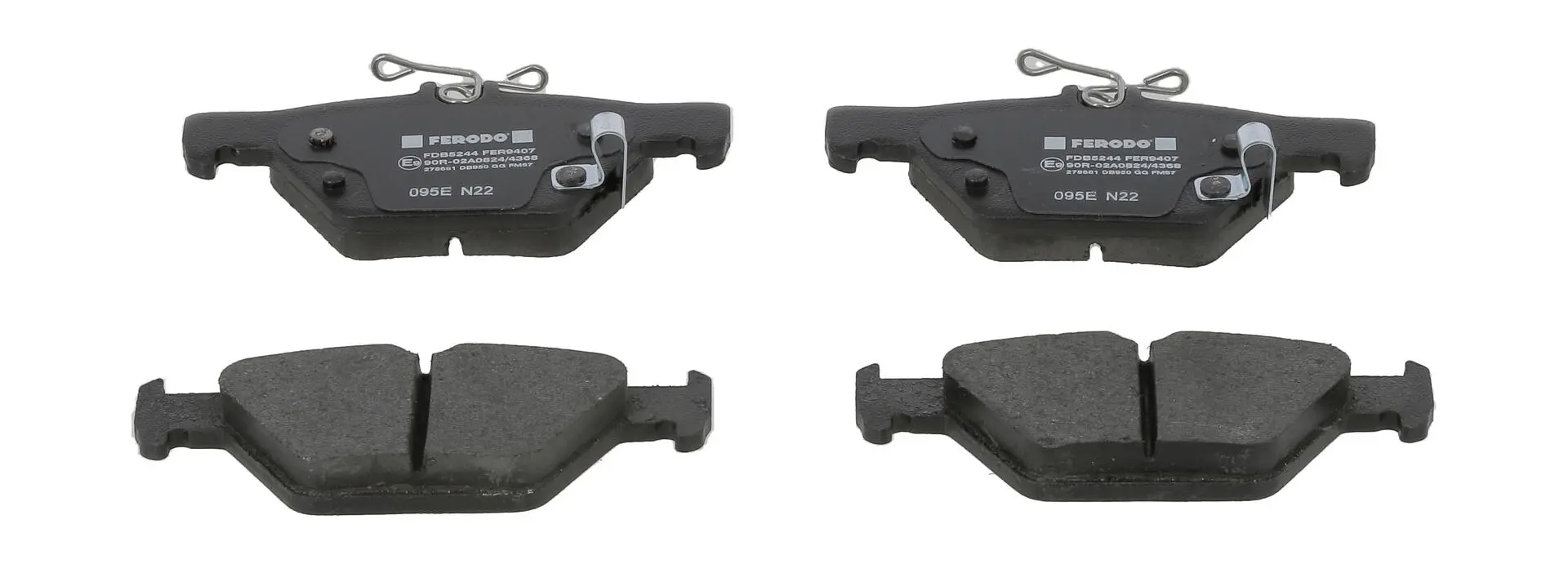 FERODO PASTILLA DE FRENO PREMIER ECO FRICTION