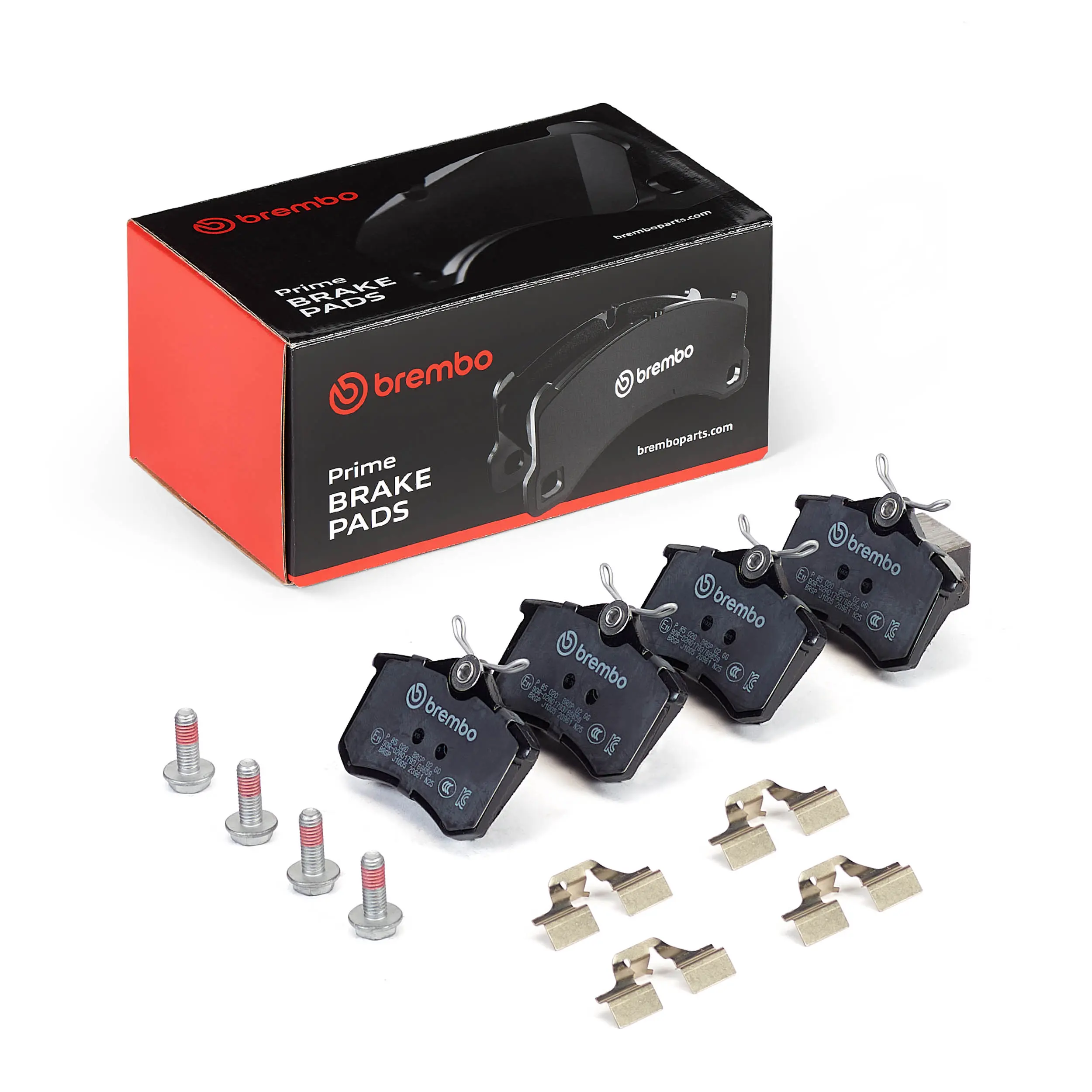 BREMBO JUEGO PASTILLAS DE FRENO TRASERAS VAG PSA