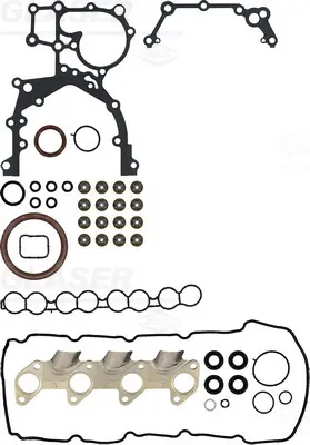 JUEGO COMPLETO DE JUNTAS, MOTOR