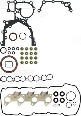 JUEGO COMPLETO DE JUNTAS, MOTOR