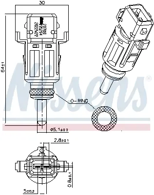 SENSOR DE TEMPERATURA  LAND ROVER R