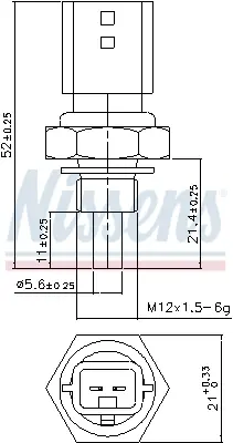 SENSOR DE TEMPERATURA RENAULT CLIO