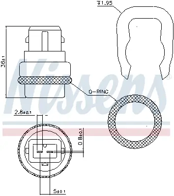 SENSOR DE TEMPERATURA FORD GALAXY