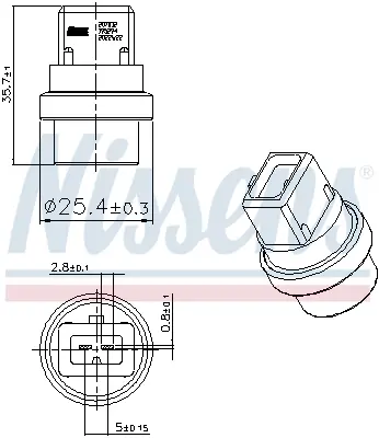 SENSOR DE TEMPERATURA FORD GALAXY