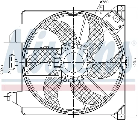 VENTILADOR FORD TOURNEO CONNECT (2