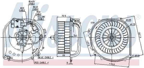 VENTILADOR HABITÁCULO MERCEDES-BEN