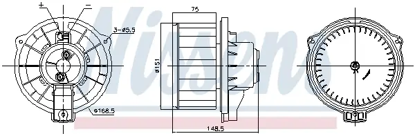 VENTILADOR HABITÁCULO TOYOTA AVENS