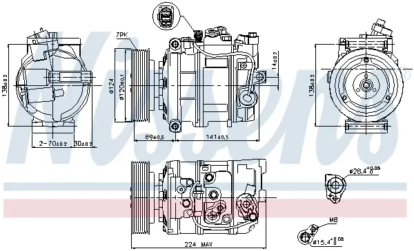 COMPRESOR VW TOUAREG (2003) 4.2