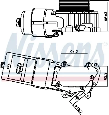 ENFRIADOR ACEITE CITROËN BERLINGO (