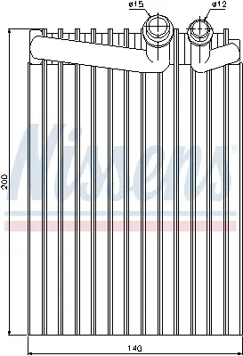 EVAPORADOR MERCEDES-BENZ VITO-SERIE