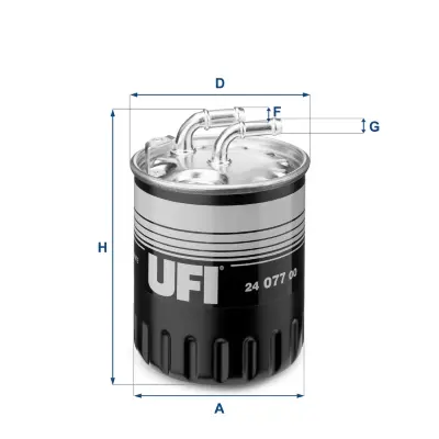 FILTRO CARBURANTE UFI