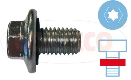 CORT KIT TAPÓN CARTER OPEL M12 1,7