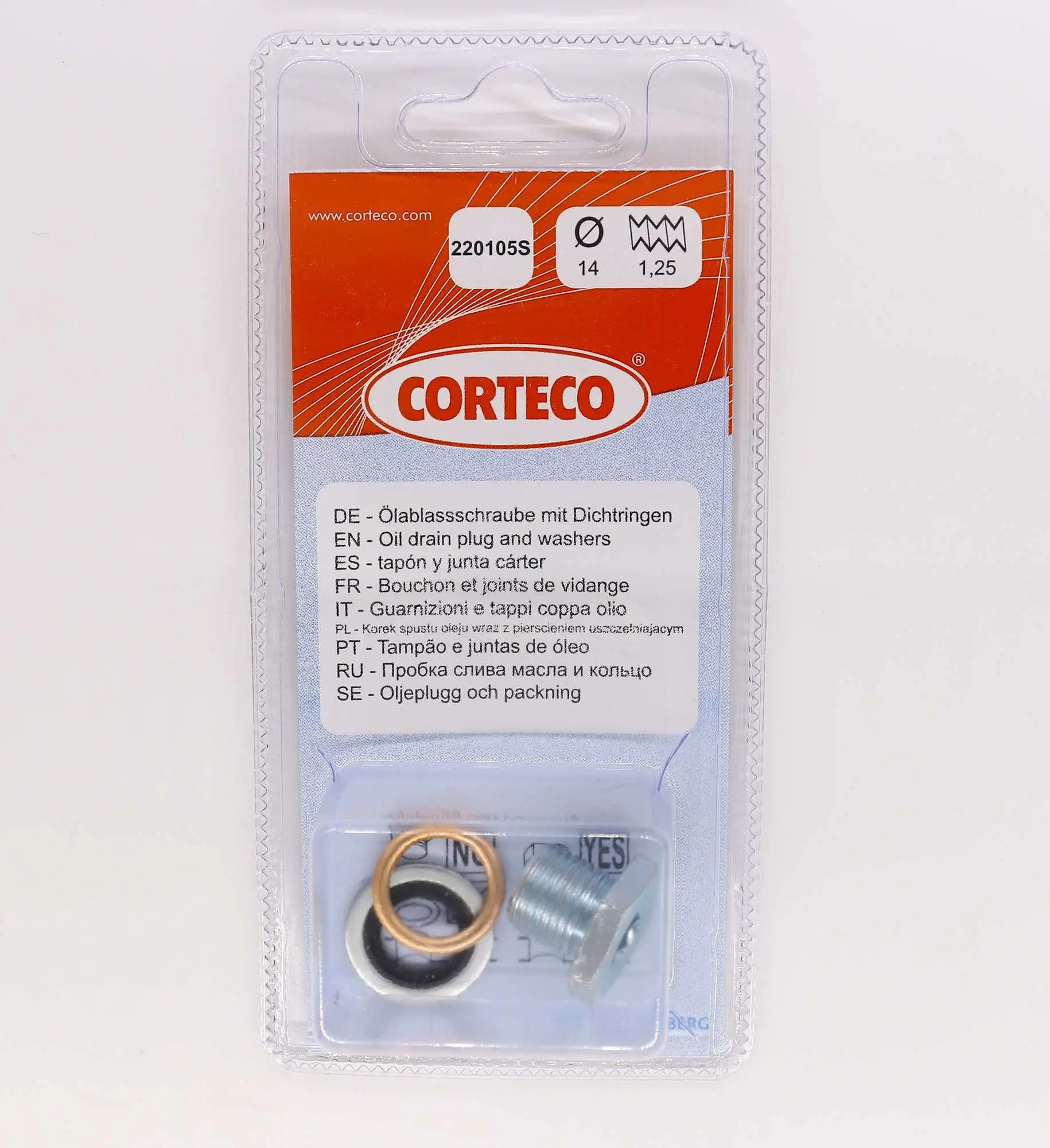 CORT KIT TAPÓN CARTER PSA M14 1,25