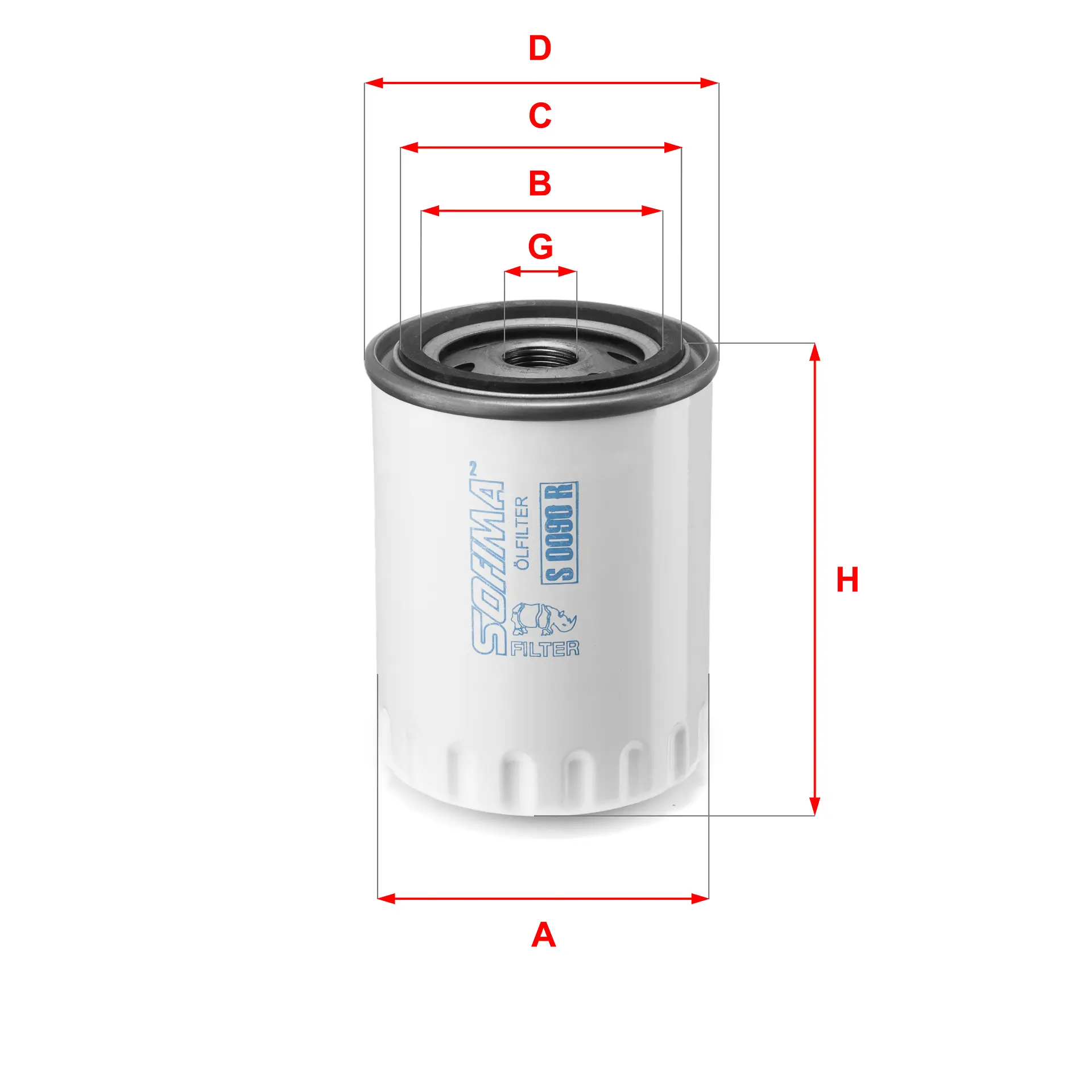 FILTRO DE ACEITE BC1266