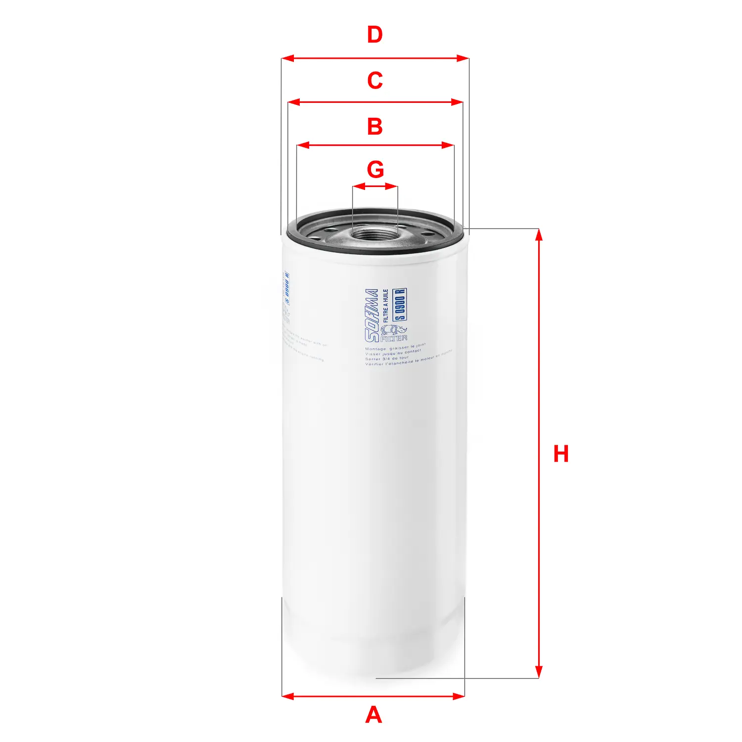FILTRO ACEITE LUBER LFP3191