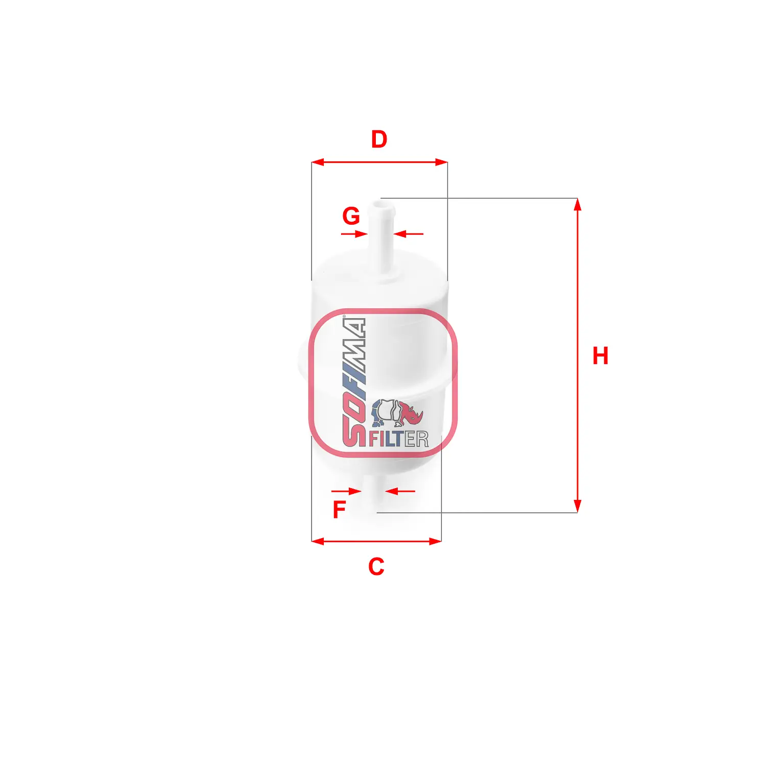 FILTRO GASOLINA BF1004 CC9