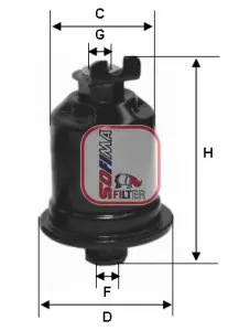FILTRO GASOLINA FC590S