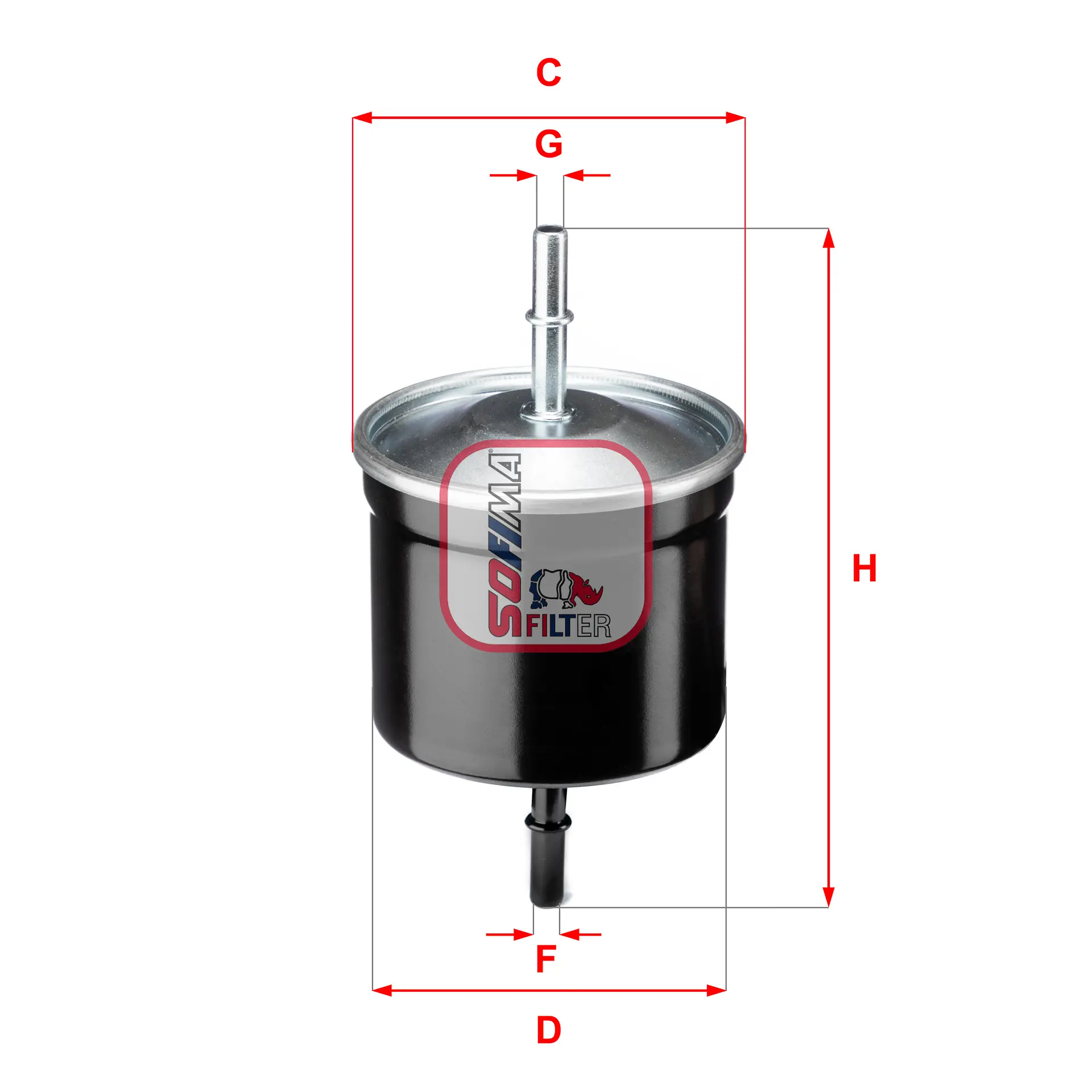 FILTRO DE COMBUSTIBLE WF8330
