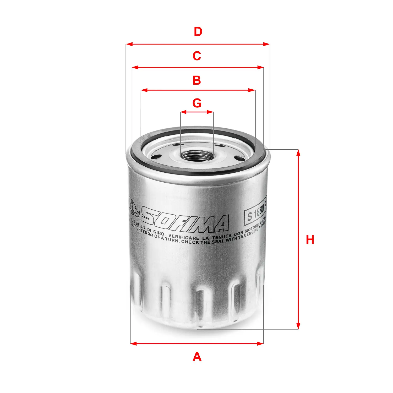 FILTRO ACEITE BC1333