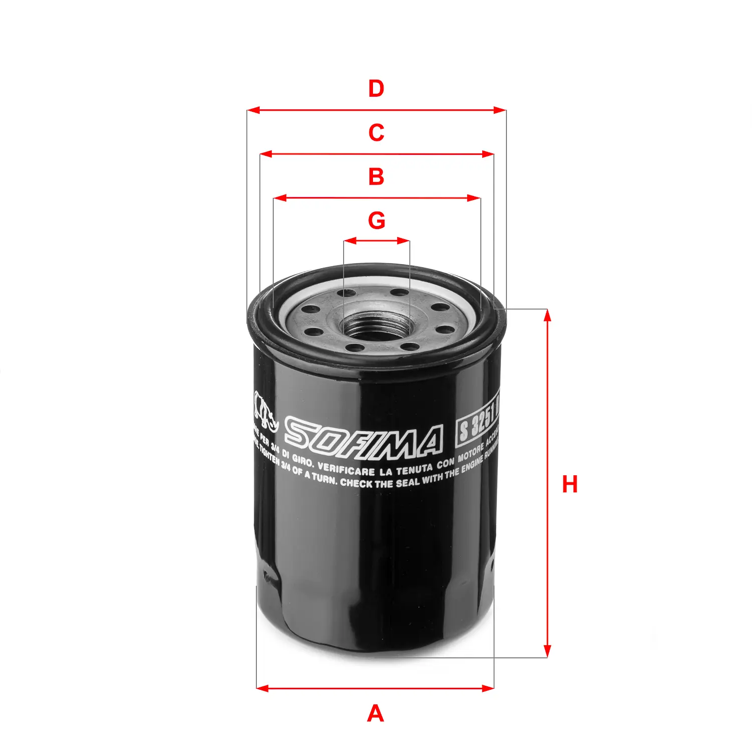 FILTRO ACEITE JAPAN FO214S