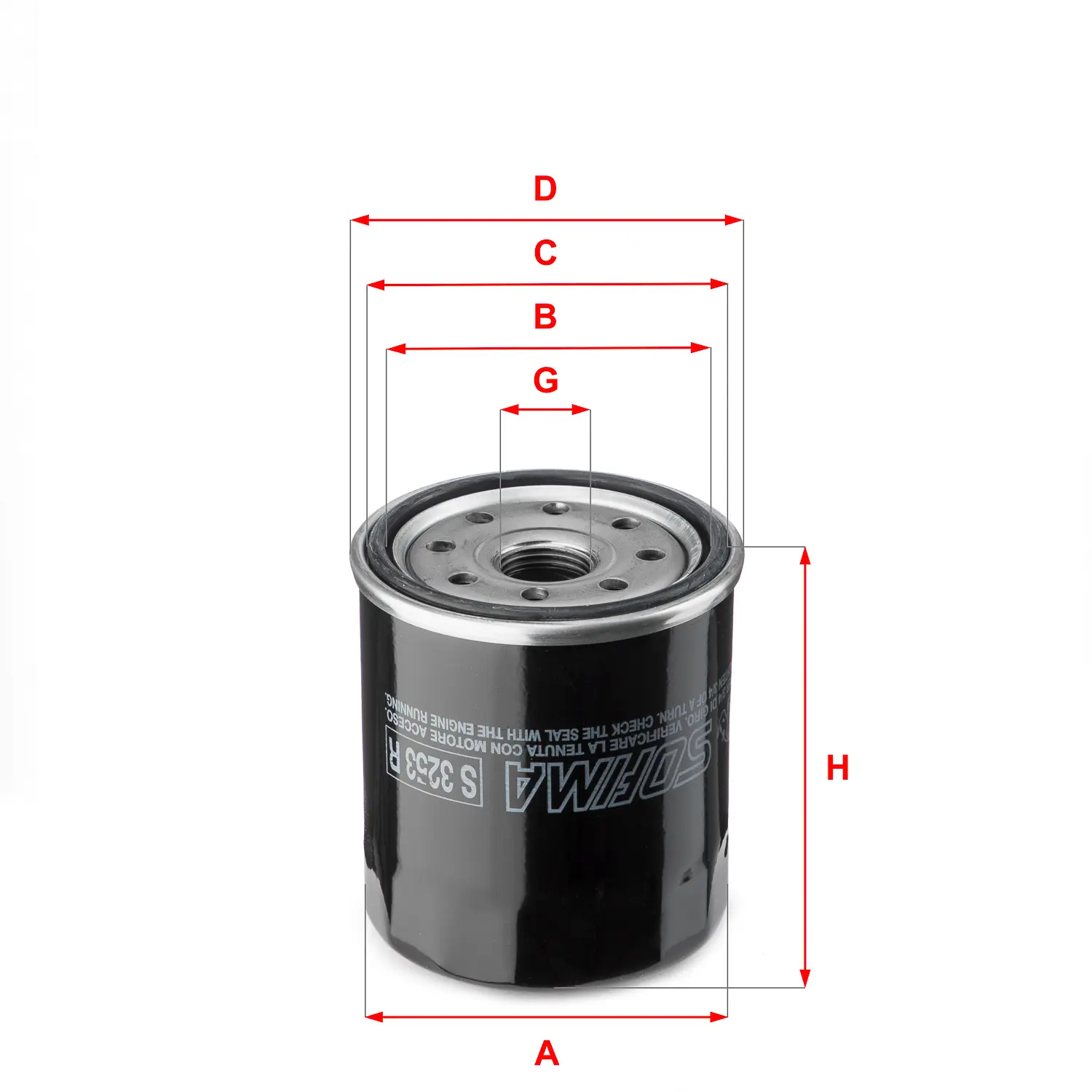 FILTRO ACEITE JAPANP.69FO279S
