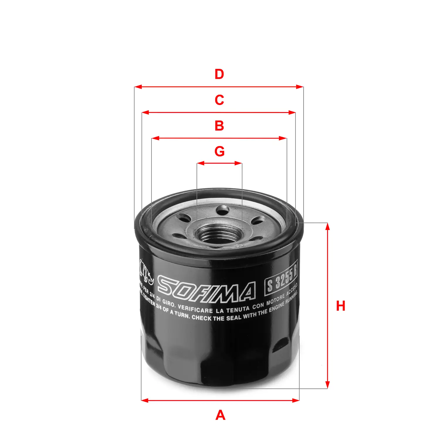 FILTRO ACEITE FO601S BC1338