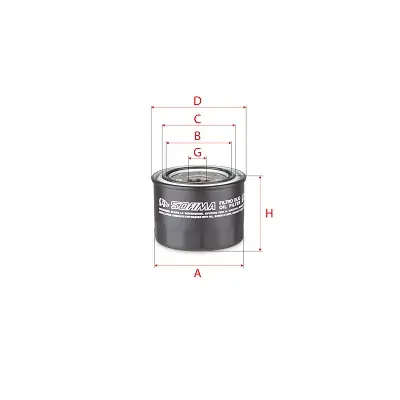 FILTRO ACEITE JAPAN FO297S
