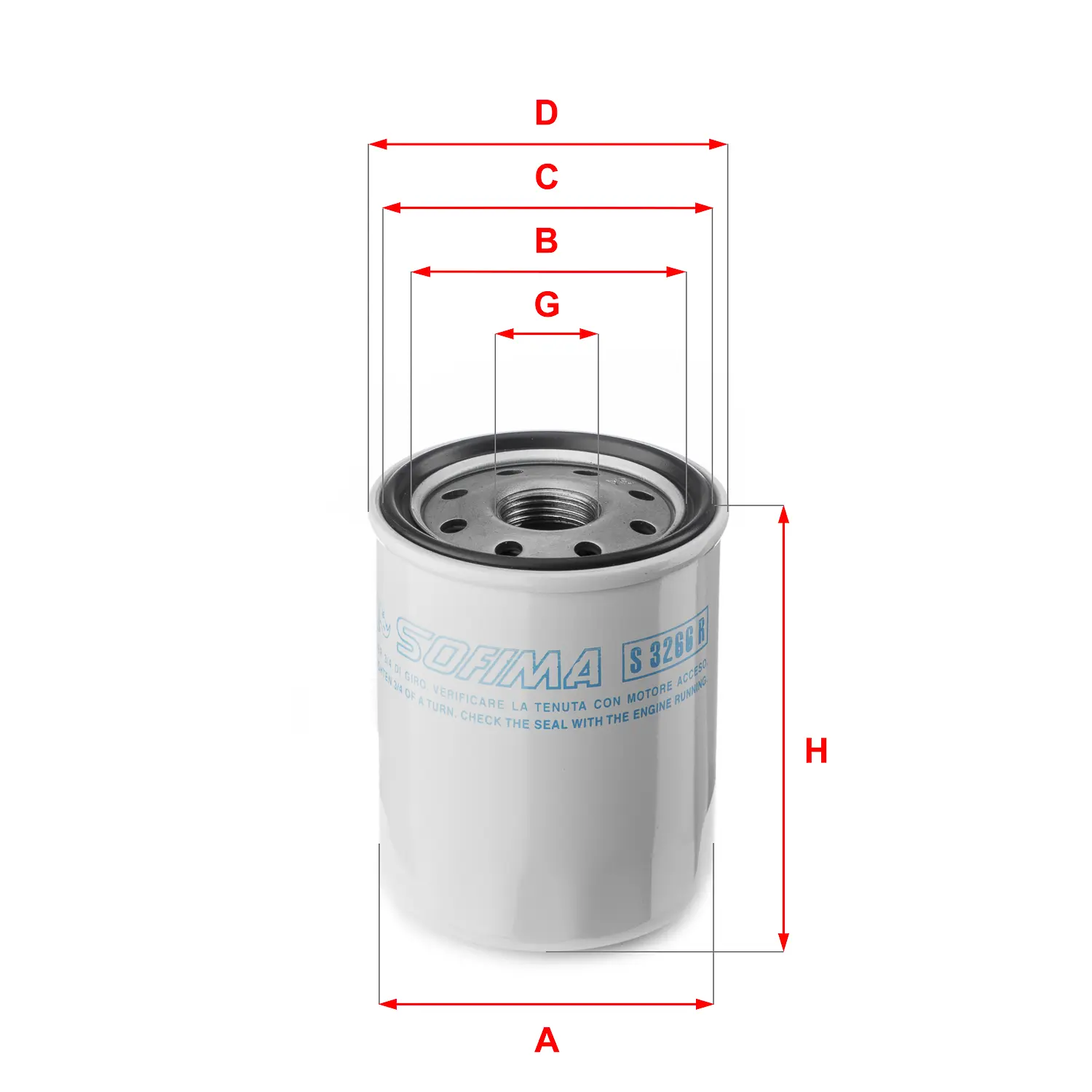 FILTRO ACEITE FO117S BC-1256