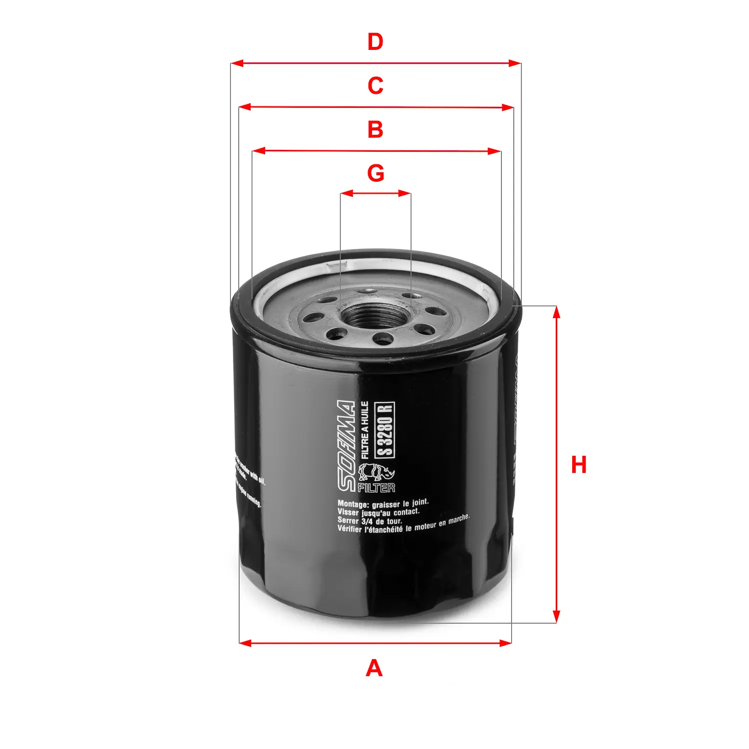 FILTRO ACEITE HC5991 SM11