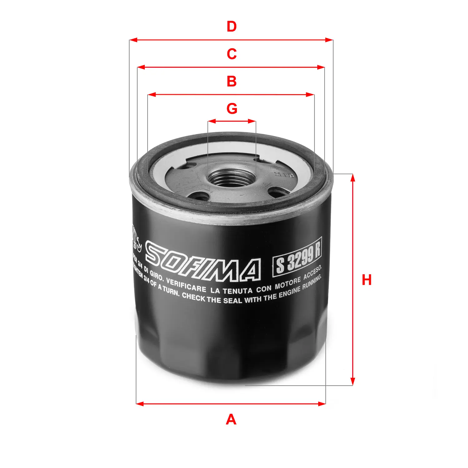 FILTRO ACEITE FO398S