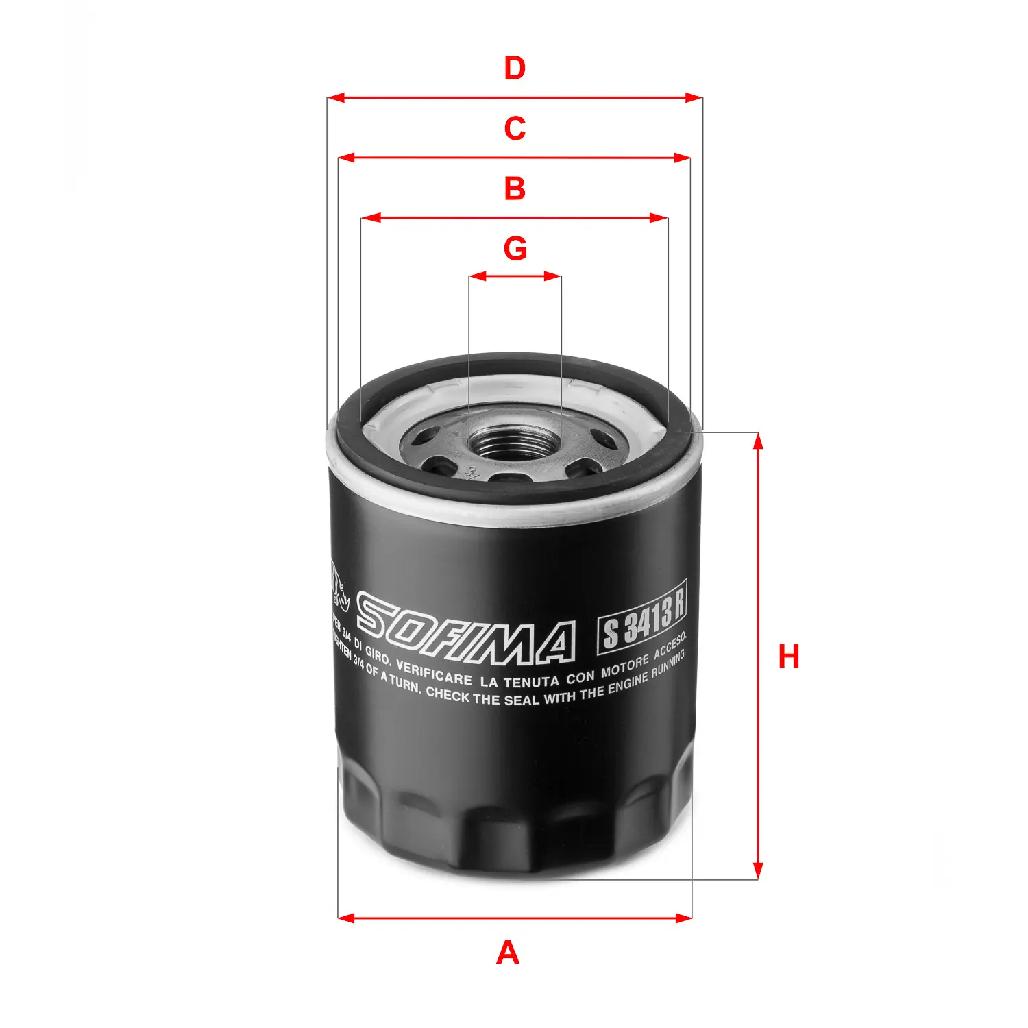 FILTRO ACEITE FO279S FOL09S