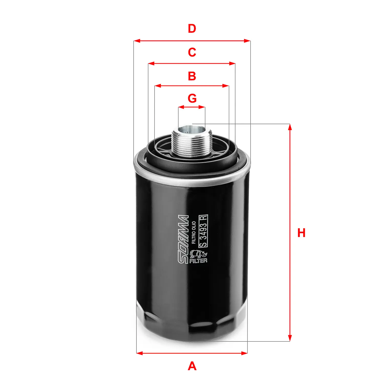 FILTRO DE ACEITE LS937